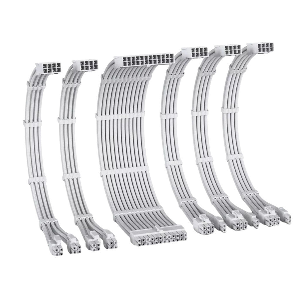 EZDIY-FAB สายถัก 16AWG PSU Extension 6 Cables EZDPI228-1/EZDPI228-2 รับประกัน 1 ปี