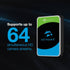 SEAGATE HDD (ฮาร์ดดิสก์) SKYHAWK 6TB 5400 RPM (ST6000VX009) WARRANTY 3 YEARS