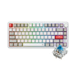 EGA TYPE CMK10 Off White 75%  Hot Swap 5 Pin Mechanical Full RGB มาพร้อม Knob ประกันศูนย์ 2 ปี