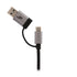 JP AUTOMATE HUB (ฮับ) 7 in1 Dual USB-C+USB  to USB3.0+USB2.0+USB-C Data (JP71Dual) รับประกัน 2 ปี