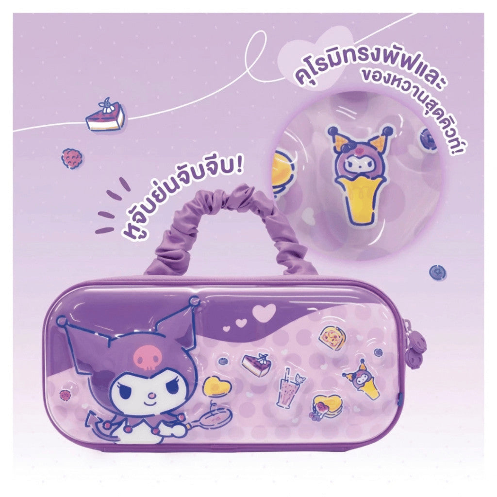 Nintendo 3D Hybrid Hard Pouch For Nintendo Switch 2  [Kuromi] กระเป๋า ใส่เครื่อง Switch2 ลายคุโรมิ
