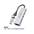 Glink Type-C to USB 3.0 4IN1 Ethernet 10/100/1000Mbps GLK-GL051 รับประกัน 1 ปี