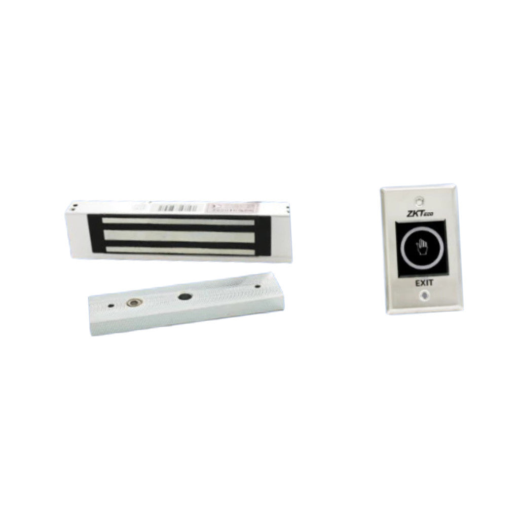 ZKTeco Access Control Kit Set (S) ชุดกลอนแม่เหล็ก เข้าออกประตู ขาจับประตู ครบชุด