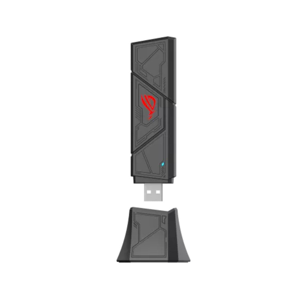 ASUS ROG USB-BE92 BE6500 WIFI 7 WIRELESS USB ADAPTER รับประกันศูนย์ไทย 3 ปี สำหรับเล่นเกม