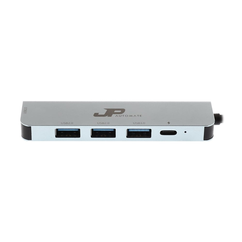 JP AUTOMATE HUB (ฮับ) 5 in1 Type C  to USB3.0x1+USB2.0x3+PD100W (JP51C) รับประกัน 2 ปี