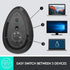 LOGITECH MX Vertical Ergonomic Wireless Mouse 4000DPI / BLUETOOTH / RECEPTOR USB