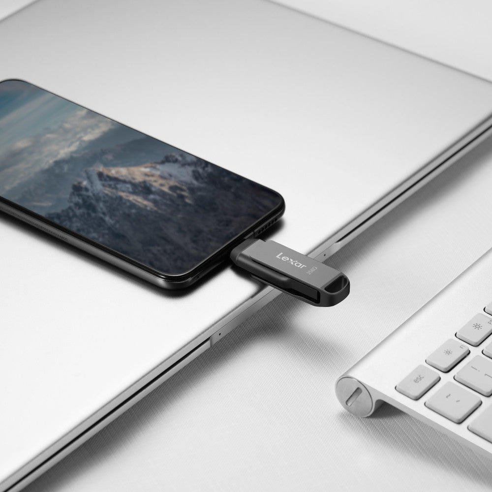 Lexar Flash Drive 2in1แฟลชไดรฟ์ D400 32/64/128GB Dual USB Type-C/A USB 3.1 รับประกัน 5 ปี
