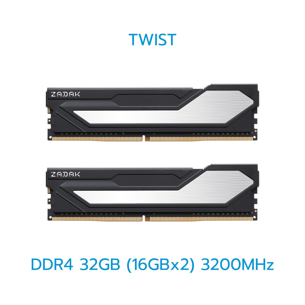 ZADAK RAM (แรม) TWIST 8GB-16GB DDR4/DDR5 3200MHz/6000MHz WARRANTY 3 YEARS