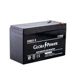 GLOBAL POWER แบตเตอรี่เครื่องสำรองไฟ UPS ขนาด 12V 5.5AH 7.2AH 7.5AH 9AH 18AH ประกัน 1 ปี