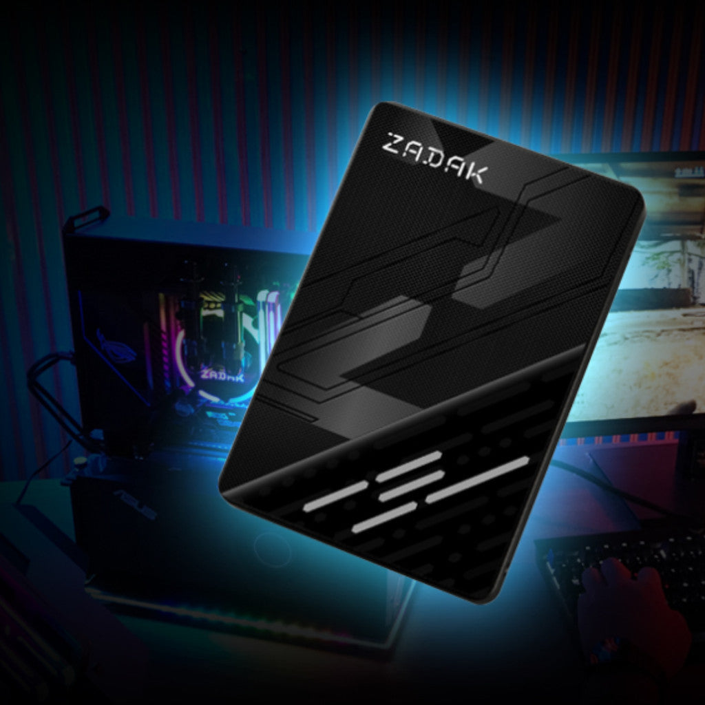 APACER/ZADAK SSD SATA (เอสเอสดีพกพา) AS350/TWSS3 1TB SATA III  WARRANTY 3 YEARS
