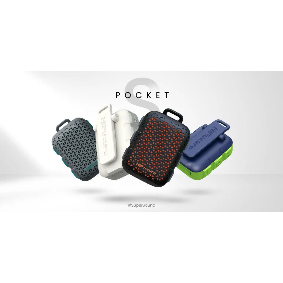 HiFuture POCKET S Mini Portable & Wearable Speaker รับประกันสินค้า 1 ปี
