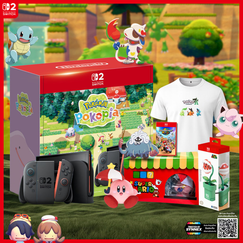 NINTENDO SWITCH 2 นินเท็นโด สวิตช์ 2 เครื่องเกม Nintendo Switch 2 POKOPIA รับประกันศูนย์ไทย 18 เดือน