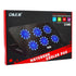 OKER พัดลมระบายความร้อน รุ่น C-516 พัดลม 6 ใบพัด สำหรับ Note Book ขนาด 13-15 นิ้ว
