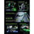 Humanex Monitor Arm(ขาตั้งจอมอนิเตอร์) TX03-1G / TX03-2G Infinity Mirror RGB Lighting รับประกัน 3 ปี