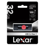 Flash Drive แฟลชไดร์ฟทูอินวัน Lexar D300 USB 3.2 TYPE-A/C รับประกัน 5 ปี