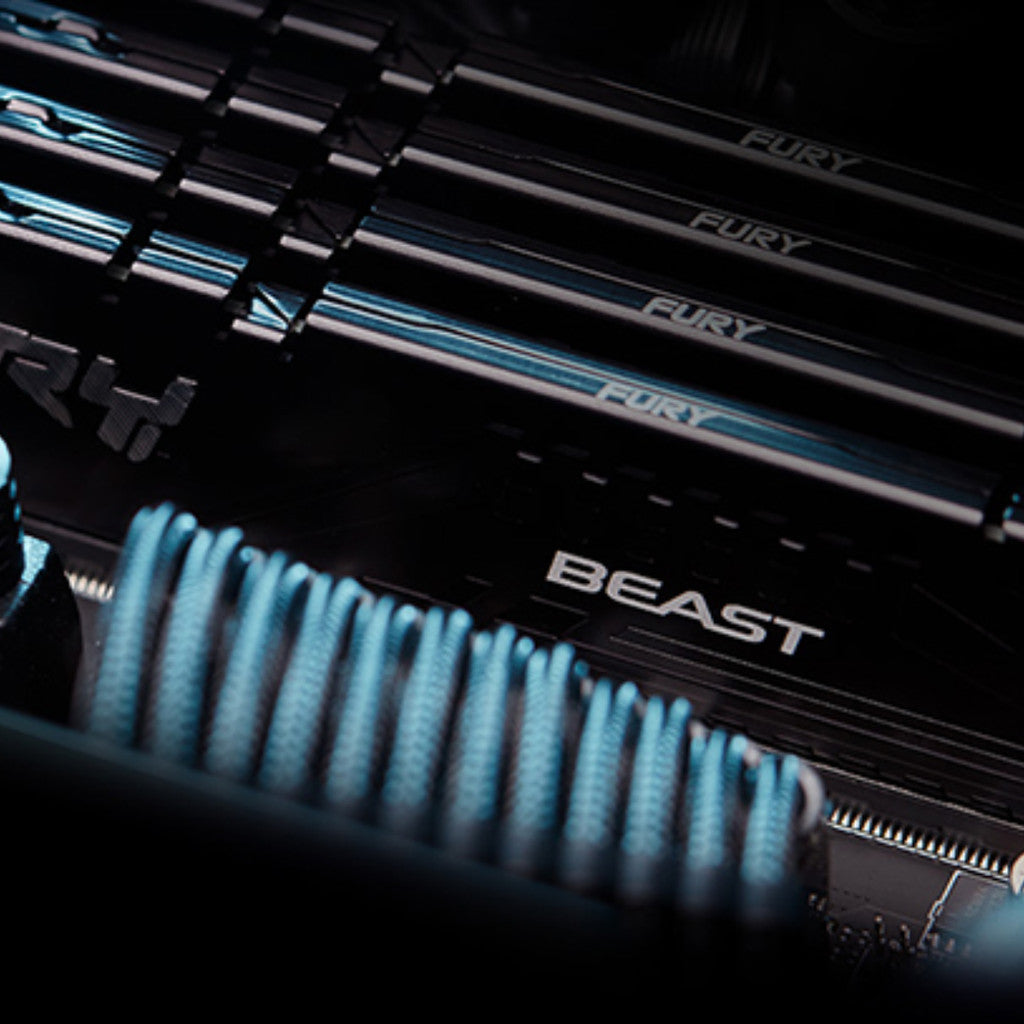 KINGSTON RAM (แรม) FURY BEAST/FURY BEAST(RGB) 16GB-32GB DDR4/DDR5 LIFETIME WARRANTY