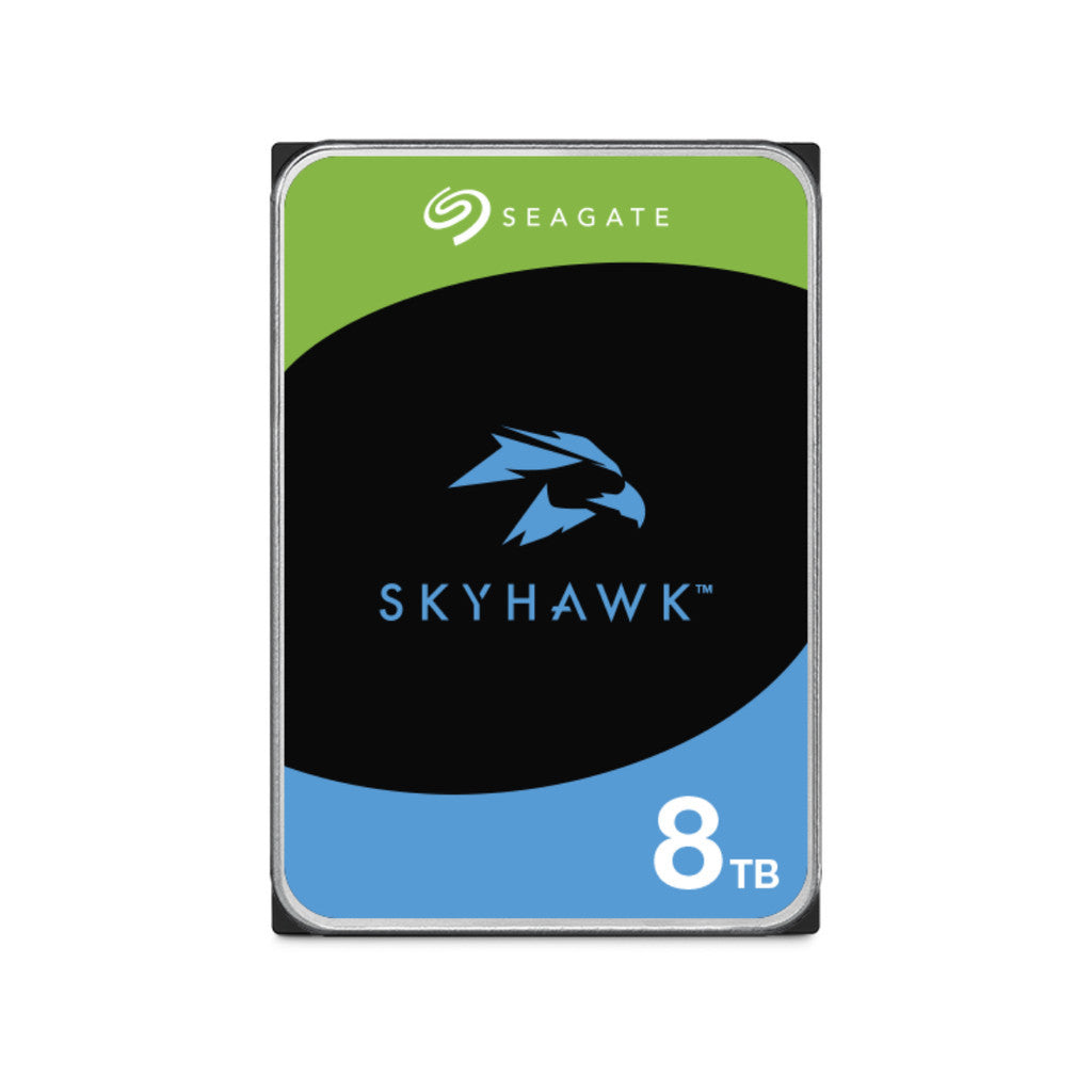 SEAGATE HDD (ฮาร์ดดิสก์) SKYHAWK 8TB 5400 RPM (ST8000VX010) WARRANTY 3 YEARS