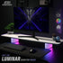 ERGONOZ LUMINAR-100-W ชั้นวางจอคอม แท่นวาง Monitor มีไฟ RGB รับประกัน 1 ปี