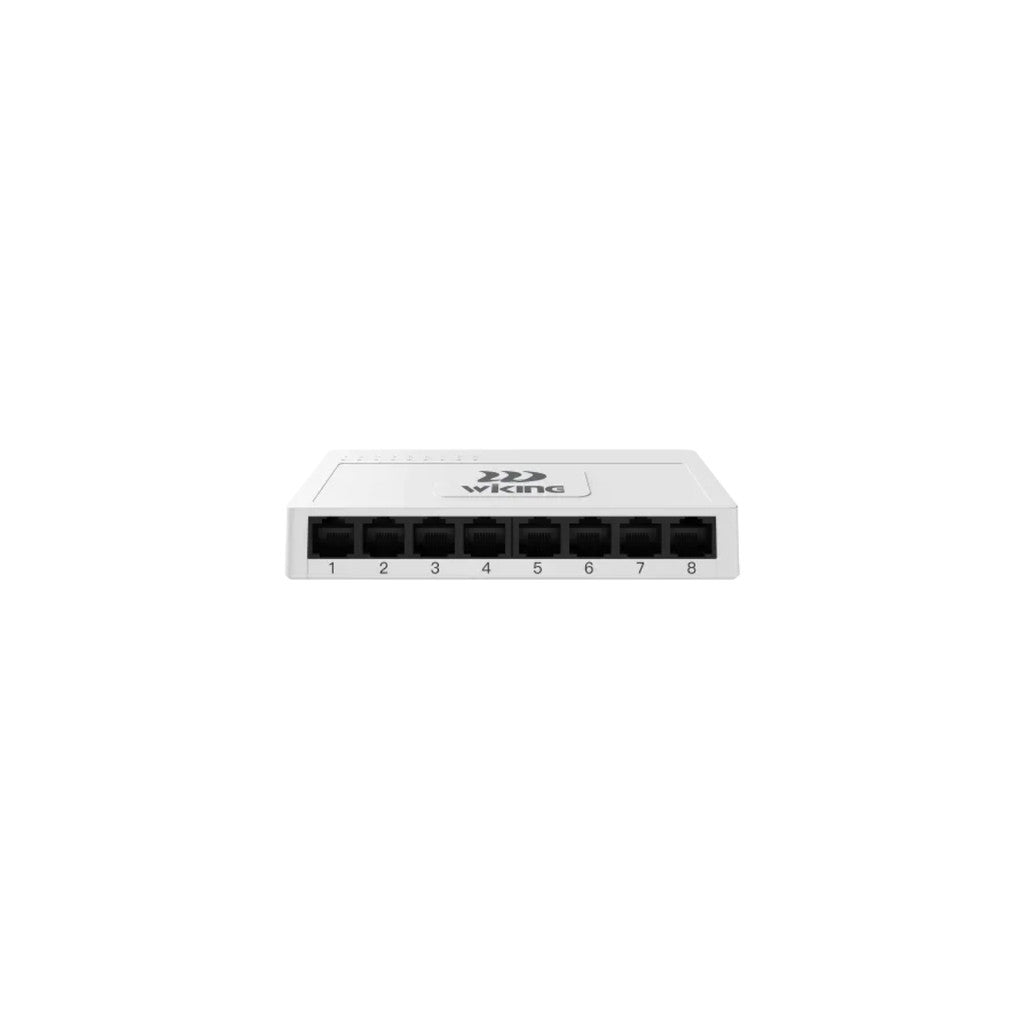 Wiking WK-S208 Ethernet Switch 8 Port สวิตช์แลน 8 ช่อง Network Switch Plug & Play รับประกัน 3 ปี