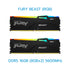 KINGSTON RAM (แรม) FURY BEAST/FURY BEAST(RGB) 16GB-32GB DDR4/DDR5 LIFETIME WARRANTY