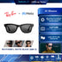 RAY-BAN META AI Glasses (แว่นตาอัจฉริยะ) Wayfarer L (Gen 3) Matte Black Grey WARRANTY 1 YEARS