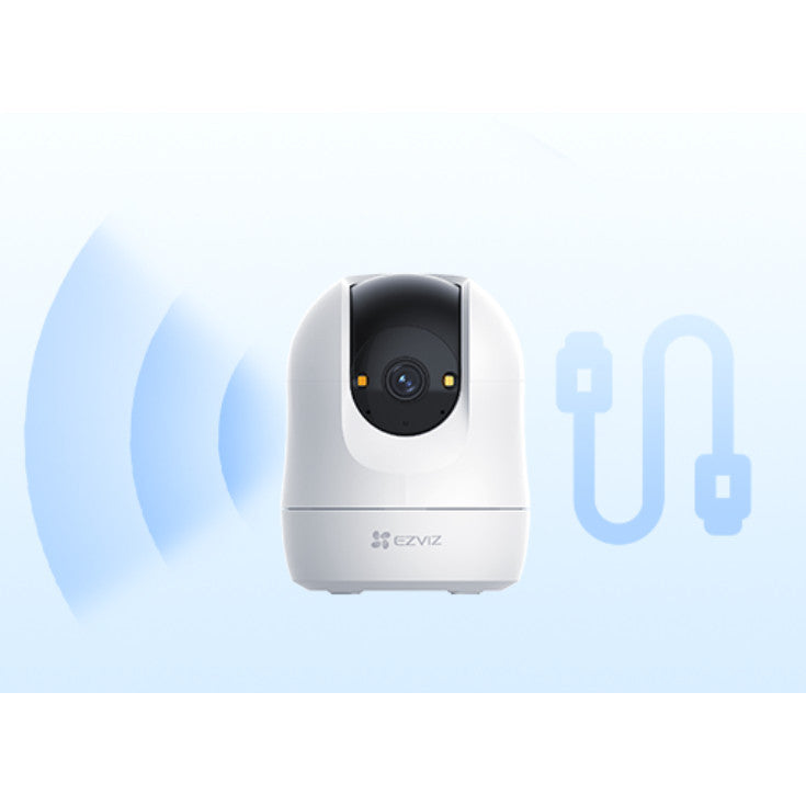 EZVIZ SMART WI-FI Camera C6N G1 3MP กล้องวงจรปิดไร้สาย  หมุนได้ 360 องศา ดูผ่านมือถือ พูดโต้ตอบได้