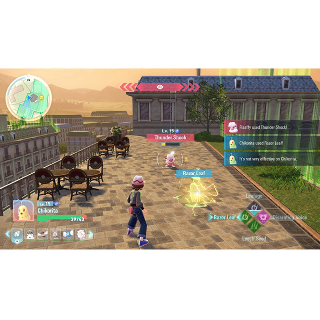 NINTENDO SWITCH Pokémon Legends: Z-A เกมโปเกมอน แนวเกม REAL-TIME COMBAT แผ่นเกม ตลับเกม มือหนึ่ง