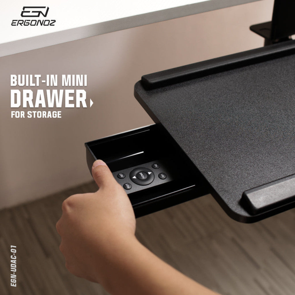ERGONOZ UNDER-DESK KEYBOARD TRAY EGN-UDAC-01-B ชั้นวางคีย์บอร์ด รับประกัน 1 ปี