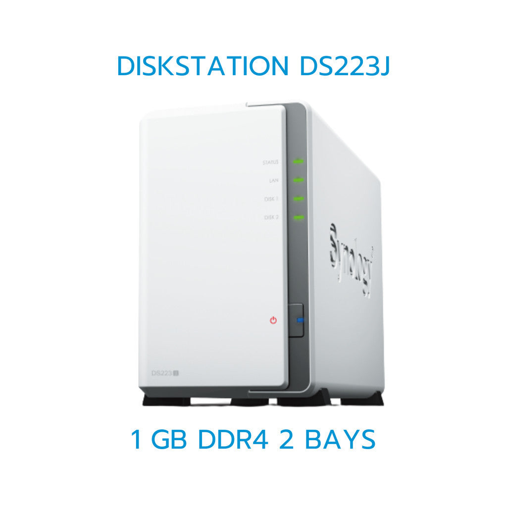 (มีส่งด่วน) SYNOLOGY NAS (อุปกรณ์จัดเก็บบนเครือข่าย) Bee Station/Disk Station 1GB-4GB DDR4 W. 2 Y.