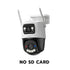 IMOU Cruiser dual 2 10MP กล้องวงจรปิด 4+4 ล้านพิกเซล Blue & Red Warning Light  Aurora™