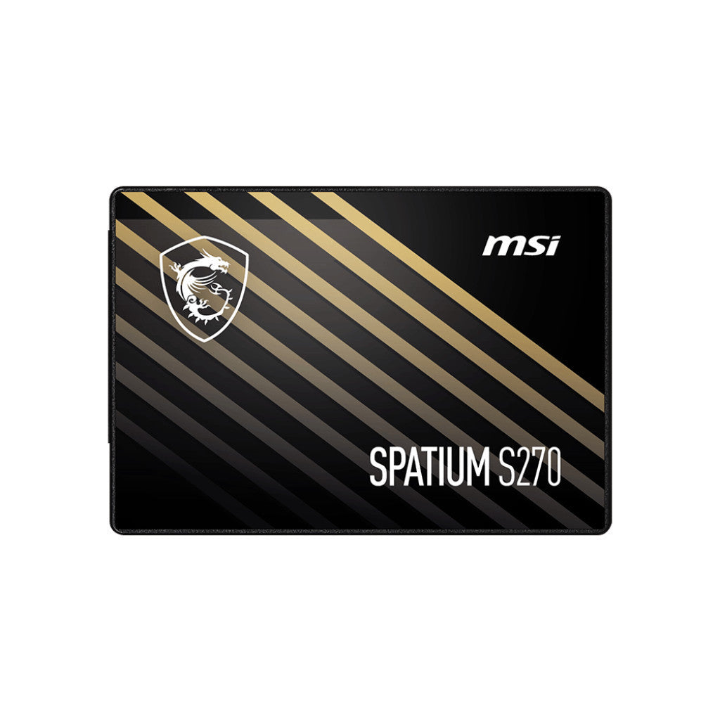 MSI SSD (เอสเอสดี) SPATIUM S270 120GB / 240GB / 480GB SATA 2.5" รับประกัน 5 ปี