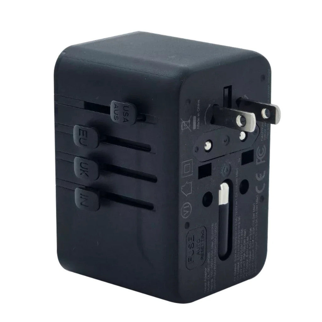 Toshino รุ่น DE-PD35IN ปลั๊กแปลงแบบ All-in-One ที่รองรับการใช้งานมากกว่า 150 ประเทศทั่วโลก