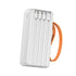 D-POWER POWERBANK รุ่น GC33 4in1 พาวเวอร์เเบงค์ แบตสำรองความจุ 30,000mAh มาพร้อมดีไซน์แข็งแรง พกพาสะดวก