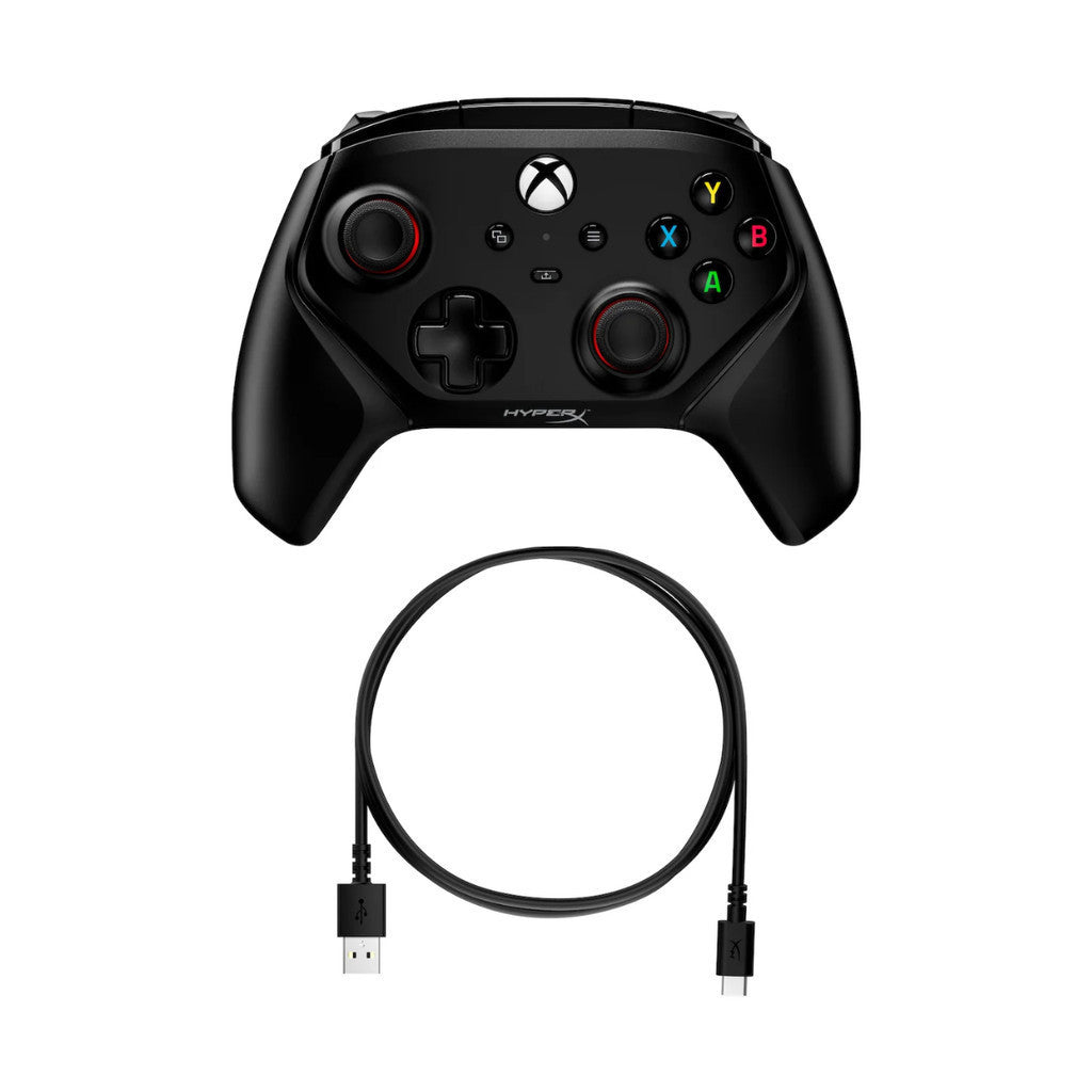 HyperX คอนโทรลเลอร์เกมมิ่ง Clutch Gladiate (6L366AA) จอย Xbox/PC แบบมีสาย รับประกัน 2 ปี