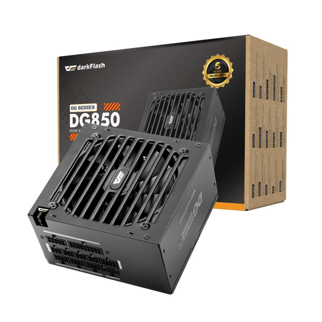 DARKFLASH อุปกรณ์จ่ายไฟ Switching Power Supply DG Series DG850 80Plus Gold รับประกัน 5 ปี