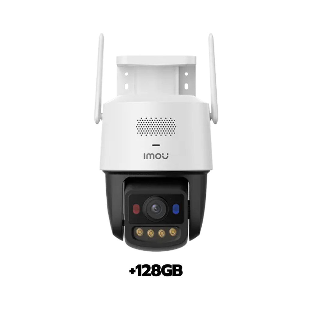 IMOU TITAN PRO 6MP กล้องวงจรปิดภายนอก พร้อม Wifi-6 ระบบมองเห็นภาพสีในเวลากลางคืน Supports 2.4 & 5GHz