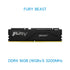 KINGSTON RAM (แรม) FURY BEAST/FURY BEAST(RGB) 16GB-32GB DDR4/DDR5 LIFETIME WARRANTY