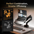 Humanmotion ขาตั้งแล็ปท็อป Monitor Arms A80-B / ZP24BG สำหรับจอ 12-18" ประกัน 3 ปี
