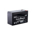 GLOBAL POWER แบตเตอรี่เครื่องสำรองไฟ UPS ขนาด 12V 5.5AH 7.2AH 7.5AH 9AH 18AH ประกัน 1 ปี