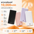 D-POWER POWERBANK รุ่น B10 ความจุแบตเตอรี่ 10,000mAh / 37Wh พอร์ต USB-A จำนวน 2 ช่อง เหมาะสำหรับพกพา รับรอง CCC