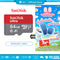 SANDISK MICRO SD (ไมโครเอสดีการ์ด) ULTRA 64GB R 140MB/s (SDSQUAB-064G-GN6MN) W. 10 Y.