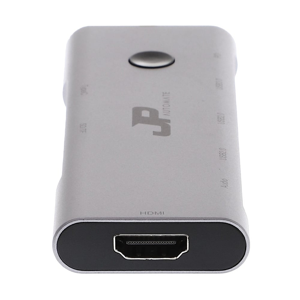 JP AUTOMATE Converter 9 in1 Type-C+HDMI 4K 60hz (JP91CH14K) รับประกัน 2 ปี