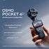 DJI Osmo Pocket 4P Standard Combo กล้องถ่ายถาพนิ่งเเละวิดีโอ  4K/240fps ความจำในตัว 103GB ประกัน 1 ปี
