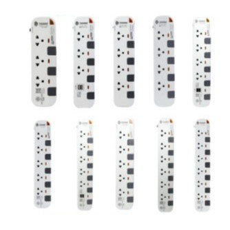 TOSHINO P3375/4310/5375 หลายรุ่น ปลั๊กไฟ 3/5/6 ช่อง มีการรับประกันสินค้า