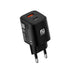 D-POWER รุ่น AG-401 อะแดปเตอร์ หัวชาร์จ ชาร์จเร็ว Fast Charge 45W Port USB-C / USB-A ปลั๊กขากลม ปลอดภัย