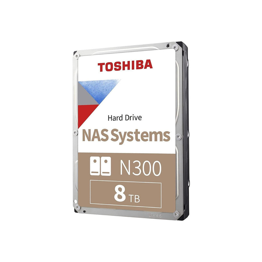 TOSHIBA HDD (ฮาร์ดดิส) N300 8TB SATA III 7200rpm (HDWG780UZSVA) WARRANTY 3 YEAR