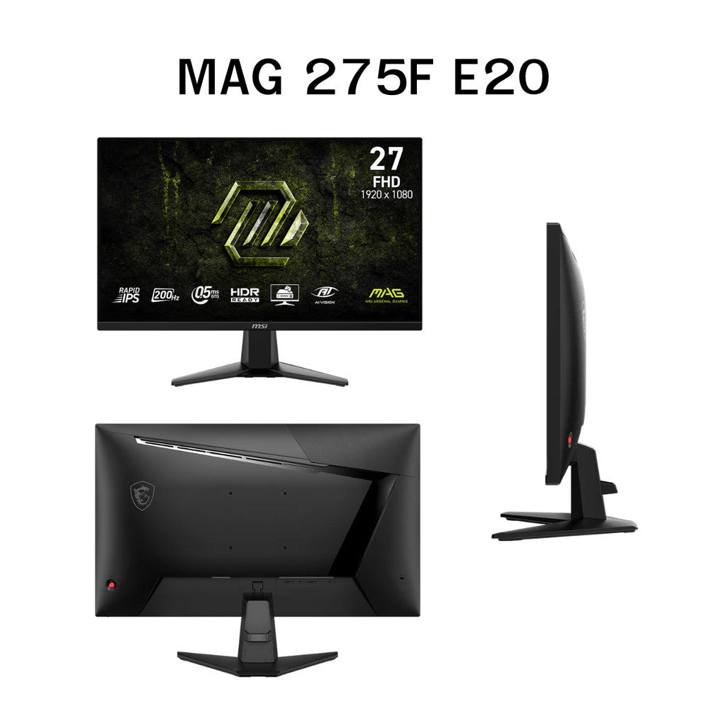 MSI GAMING MONITOR (จอมอนิเตอร์) MAG 275F E20 27