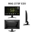 MSI GAMING MONITOR (จอมอนิเตอร์) MAG 275F E20 27" FHD 200Hz รับประกัน 3 ปี