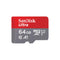 SANDISK MICRO SD (ไมโครเอสดีการ์ด) ULTRA 32GB-128GB UHS-I READ 140 MB/s WARRANTY 10 YEARS