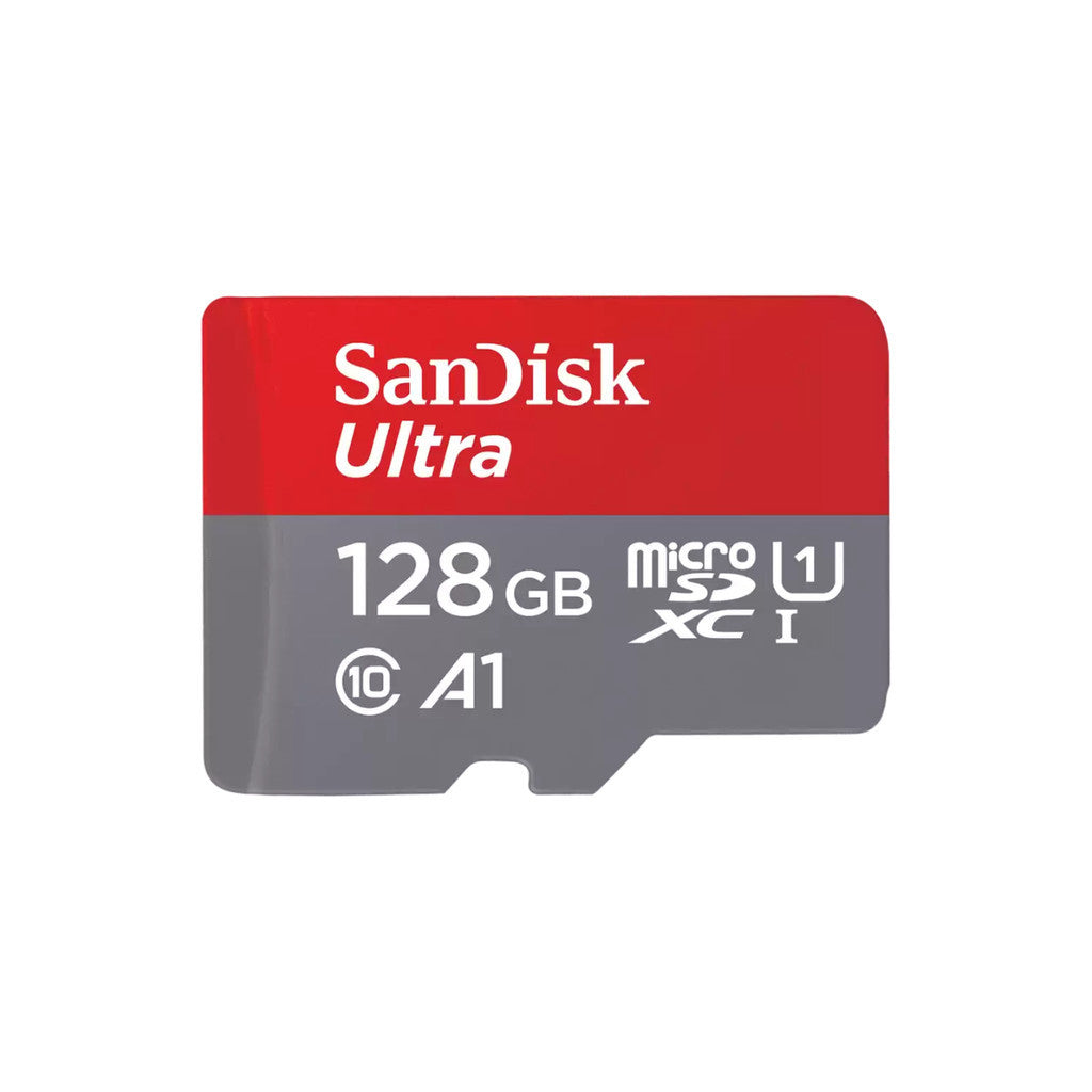 SANDISK MICRO SD (ไมโครเอสดีการ์ด) ULTRA 32GB-128GB UHS-I READ 140 MB/s WARRANTY 10 YEARS